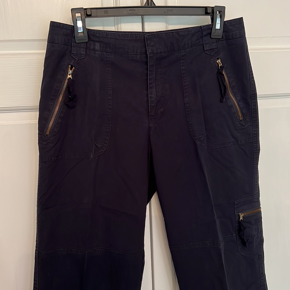 Ralph Lauren Navy Capris - Picture 3 of 7